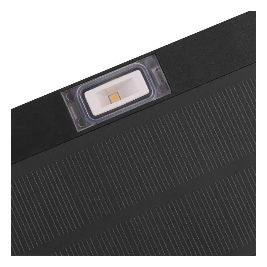 LED Solar floodlight with a motion sensor LED/3,7V 1200mAh 4000K IP65 black
