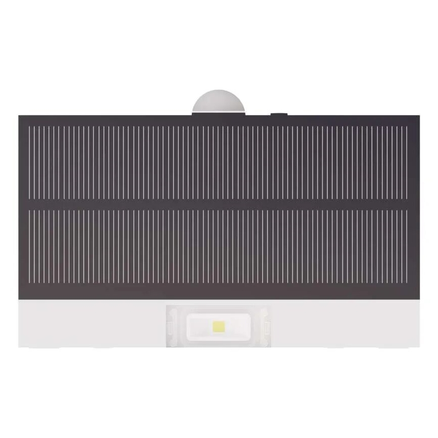 LED Solar floodlight with a motion sensor LED/3,7V 1200mAh 4000K IP65 white