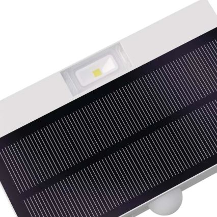 LED Solar floodlight with a motion sensor LED/3,7V 1200mAh 4000K IP65 white
