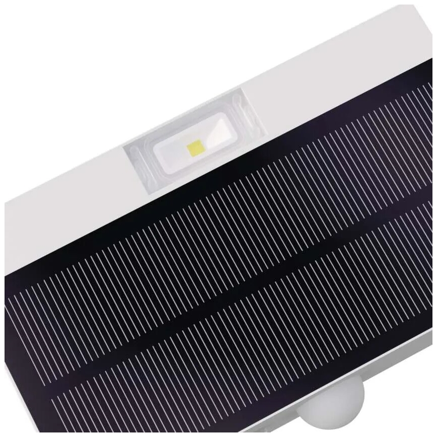 LED Solar floodlight with a motion sensor LED/3,7V 1200mAh 4000K IP65 white