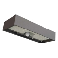 LED Solar floodlight with a motion sensor LED/3,7V 3000mAh 4000K IP65 black