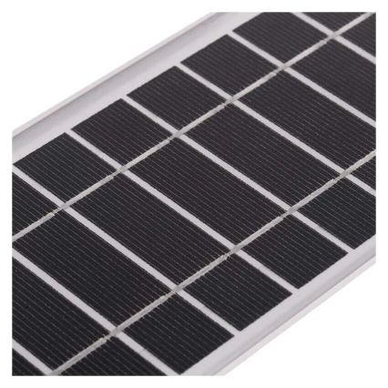 LED Solar floodlight with a motion sensor LED/3,7V 3000mAh 4000K IP65 black