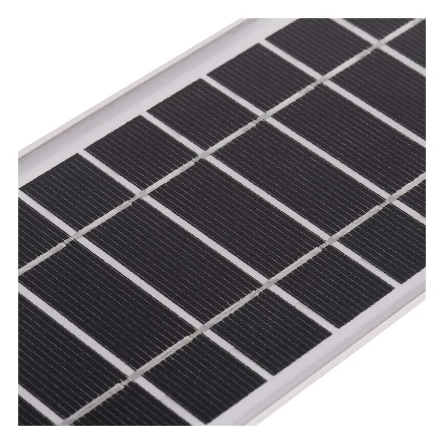 LED Solar floodlight with a motion sensor LED/3,7V 3000mAh 4000K IP65 black