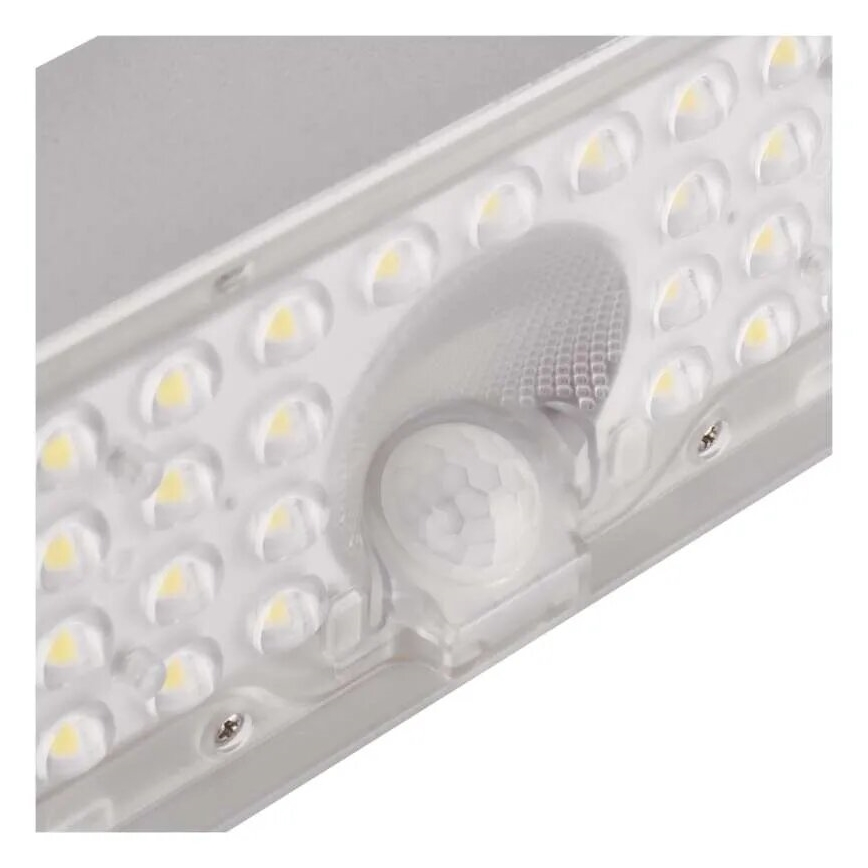 LED Solar floodlight with a motion sensor LED/3,7V 3000mAh 4000K IP65 white