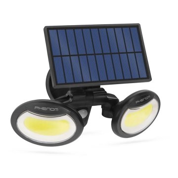 LED Solar floodlight with a sensor 2xLED/4W/5V IP65