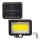LED Solar floodlight with a sensor DUO LED/1W/3,7V IP44