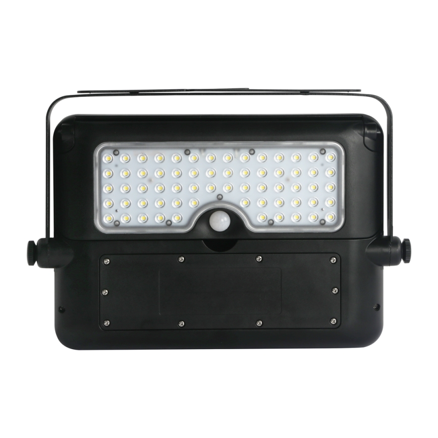 LED Solar floodlight with a sensor EPAD LED/10W/3000 mAh 7,4V 4000K IP65