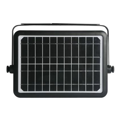 LED Solar floodlight with a sensor EPAD LED/10W/3000 mAh 7,4V 4000K IP65