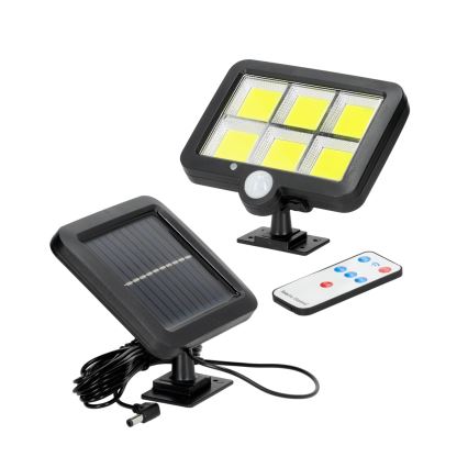 LED Solar floodlight with a sensor LED/1,5W/3,7V 6000K IP44 1200 mAh