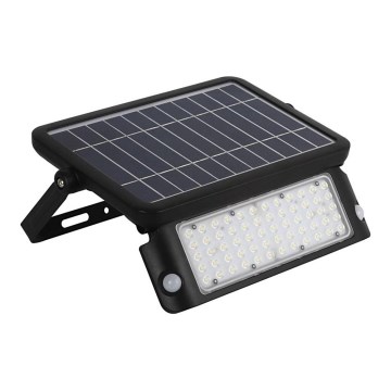 LED Solar floodlight with a sensor LED/10W/3,7V 4000K IP65