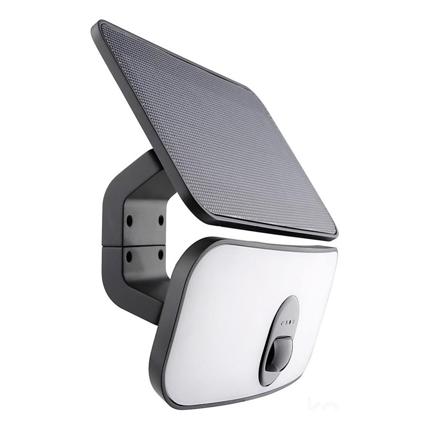 LED Solar floodlight with a sensor LED/13W/3,7V IP65 4000K 4000 mAh