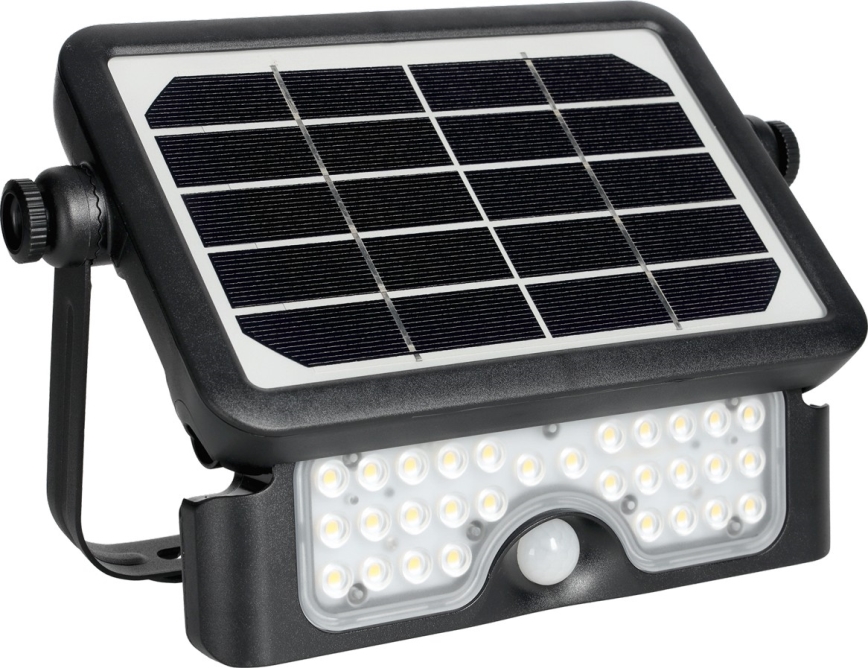 LED Solar floodlight with a sensor LED/5W/3,7V 4000K IP65