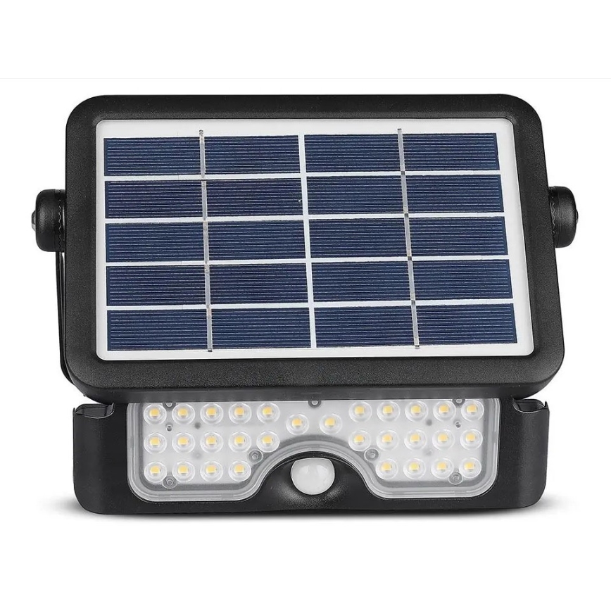 LED Solar floodlight with a sensor LED/5W/3,7V IP65 4000K 3000 mAh