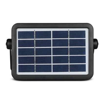 LED Solar floodlight with a sensor LED/5W/3,7V IP65 4000K 3000 mAh