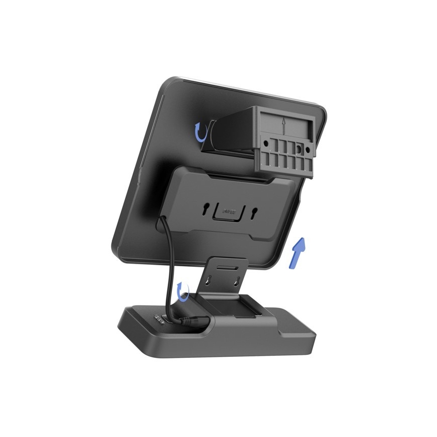 LED Solar floodlight with a sensor LED/8W/3,7V 2000 mAh IP54 black