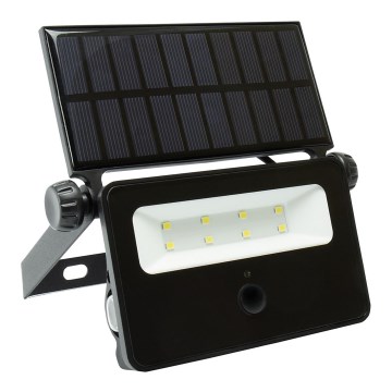 LED Solar floodlight with a sensor NOCTIS LED/2W/1800 mAh 3,7V 6000K IP65