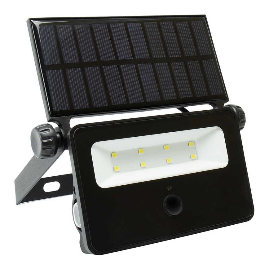 LED Solar floodlight with a sensor NOCTIS LED/2W/1800 mAh 3,7V 6000K IP65