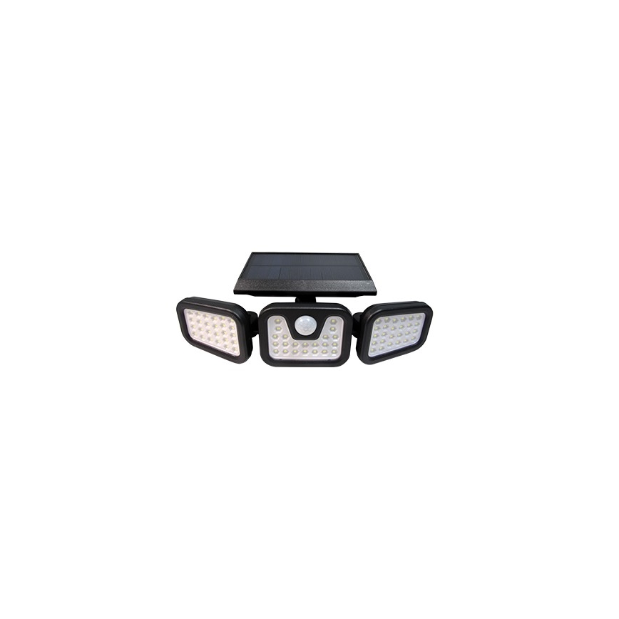 LED Flexible Solar Floodlight with Built-in Sensor LED/15W/3,7V 2400 mAh IP54 4500K
