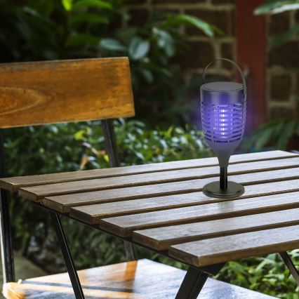 LED Solar insect zapper 3in1 LED/1,3W/3,7V IP24 20 matte