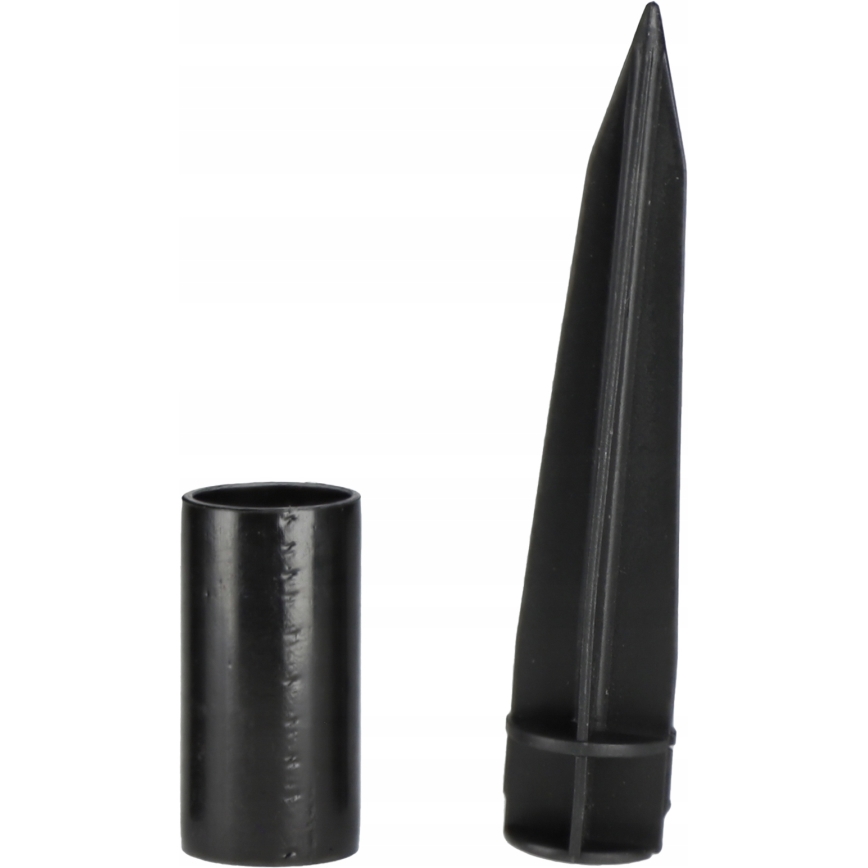 LED Solar Lamp 1.2 V, 6500 K, 200 mAh, Ø 15 cm, IP44, White/Black