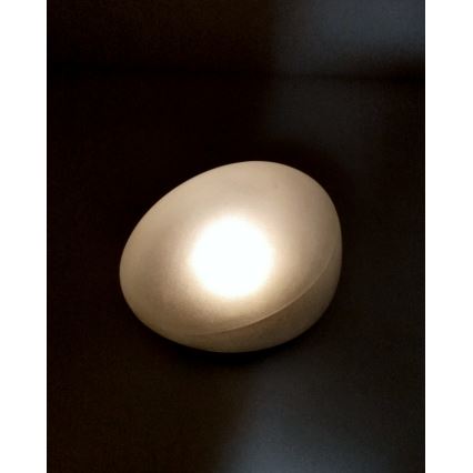 LED Solar Lamp 2x LED/1.2 V 300 mAh IP44 black/white