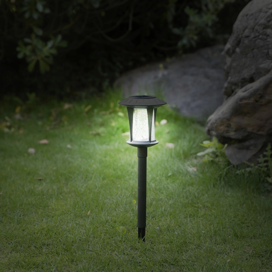 LED Solar lamp BOLTON LED/1,2V 100 mAh IP44 black