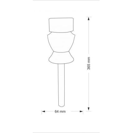 LED solar lamp CRYSTAL 2xLED-RGB/0,02W/1xAAA matte chrome