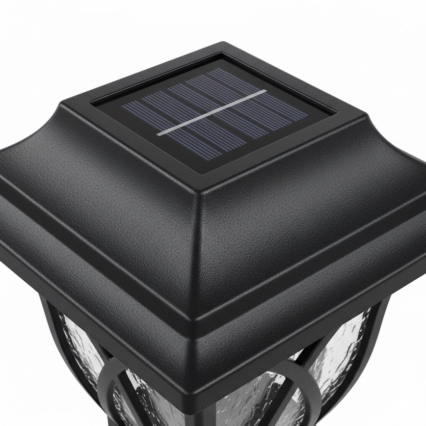 LED Solar Lamp LAWN LED, 1.2 V, 100 mAh, 3000 K, 44 cm, IP44, Black