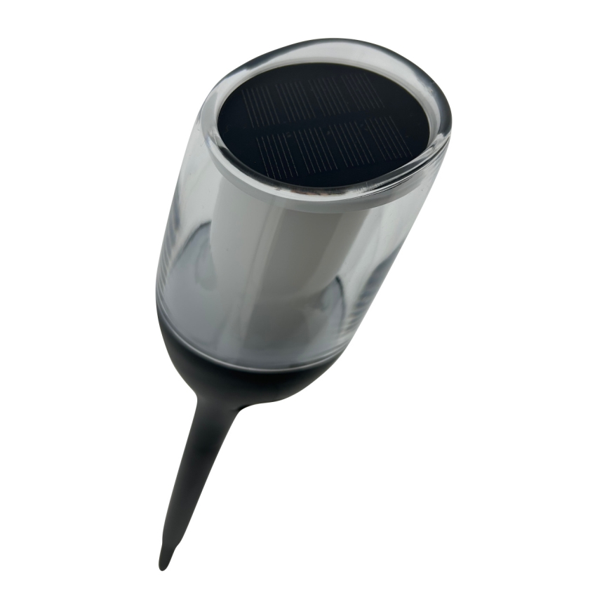 LED Solar Lamp LED/1.2 V 800 mAh IP44 Black