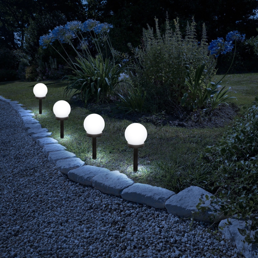 LED Solar lamp LED/1,2V 40mAh IP44 black
