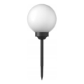LED Solar lamp LED/1,2V 6500K 200 mAh dia. 20 cm IP44 white/black