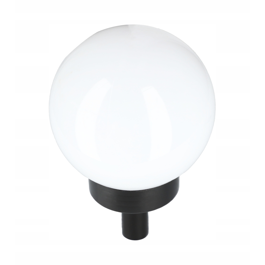 LED Solar lamp LED/1,2V 6500K 200 mAh dia. 20 cm IP44 white/black
