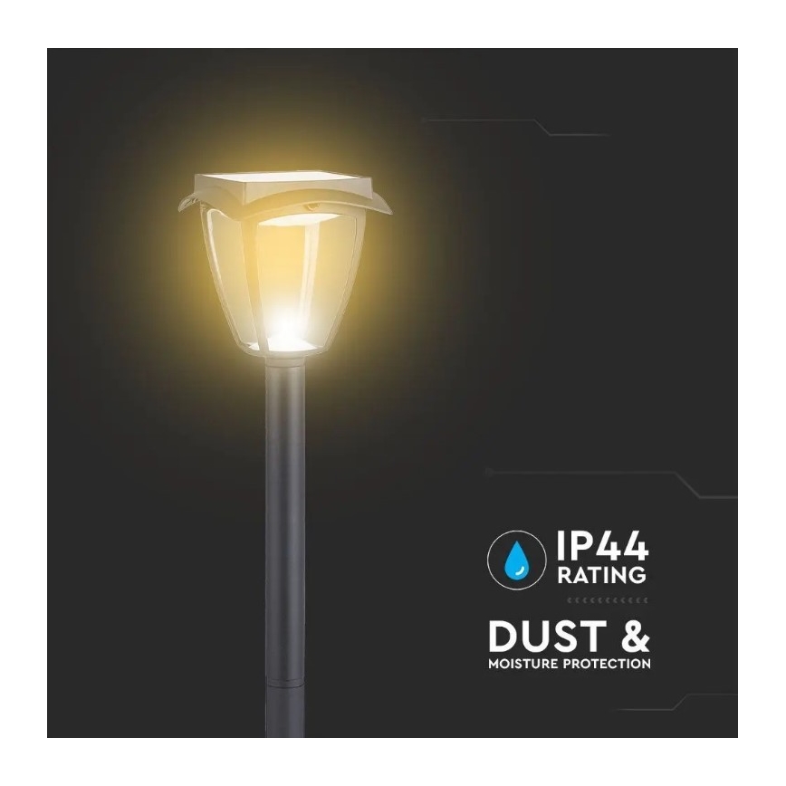 LED Solar lamp LED/2W/230V 93 cm 3000/6000K IP65