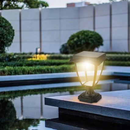 LED Solar lamp LED/2W/3,7V 3000/6000K IP65 2200 mAh