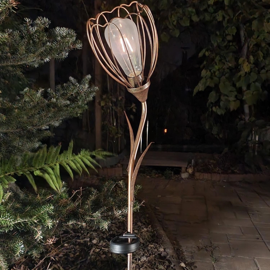 LED Solar lamp LILLY 1xE27/1,2V IP44