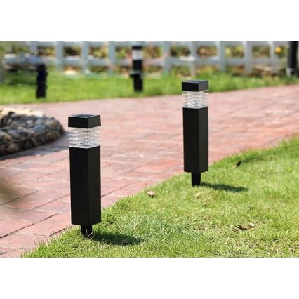 LED Solar Lamp MARTIN LED/1.2V 150 mAh IP44 Black