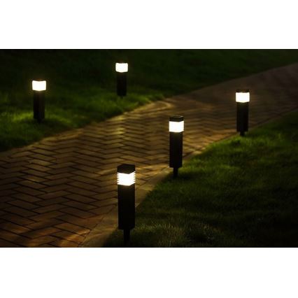 LED Solar Lamp MARTIN LED/1.2V 150 mAh IP44 Black