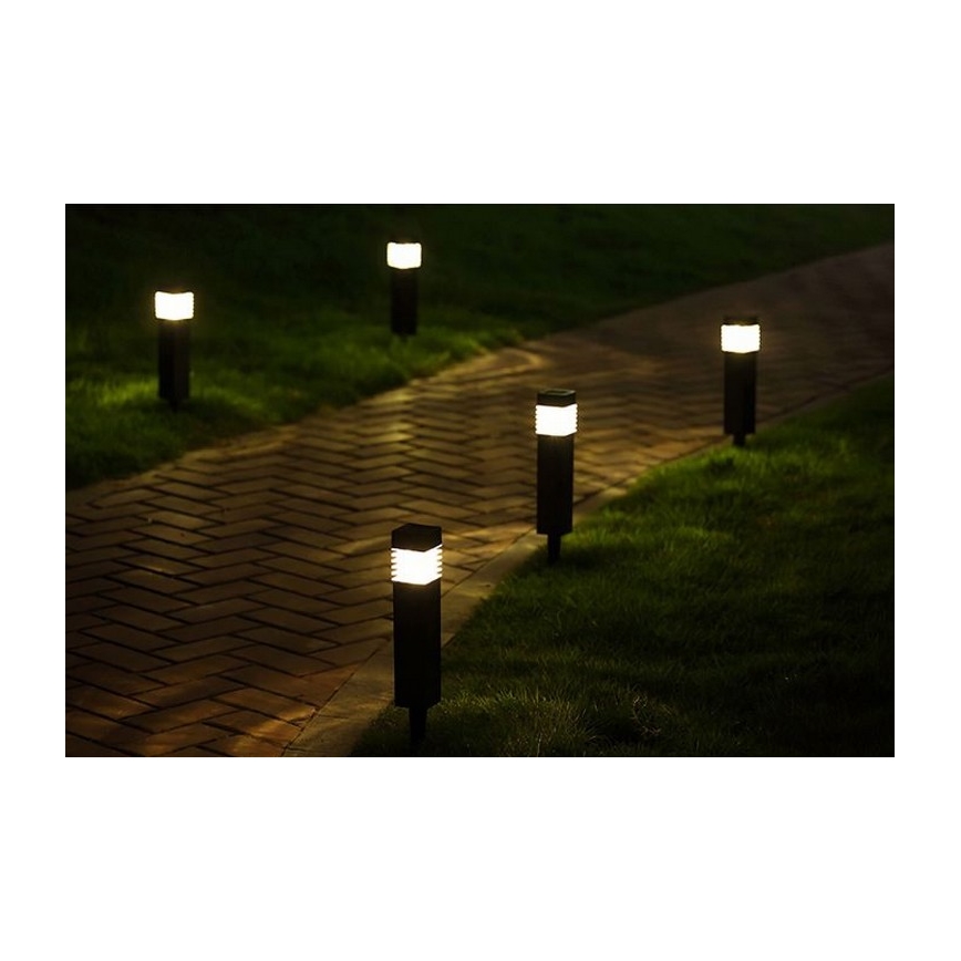 LED Solar Lamp MARTIN LED/1.2V 150 mAh IP44 Black