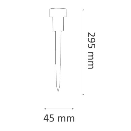 LED Solar lamp STIK LED/1,2V IP44