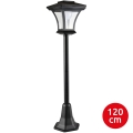 LED Solar lamp TIRANA LED/1,6W/1,2V 600 mAh IP44 black