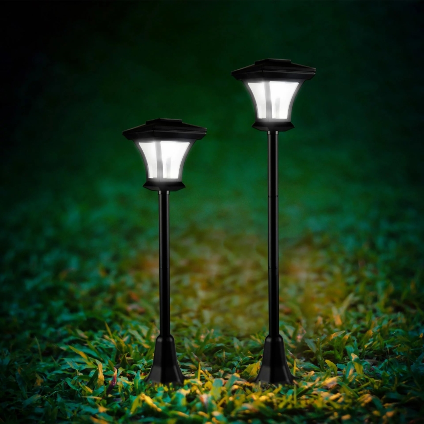 LED Solar lamp TIRANA LED/1,6W/1,2V 600 mAh IP44 black