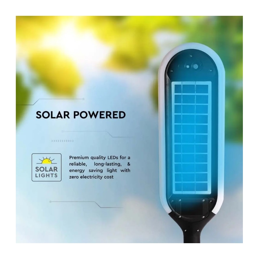 LED Solar lamp with a sensor BOLLARD LED/5W/5,5V 70 cm 4000K IP65