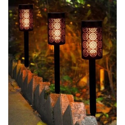 LED Solar Lamp with Dusk Sensor, LED/2V, IP44, 600 mAh