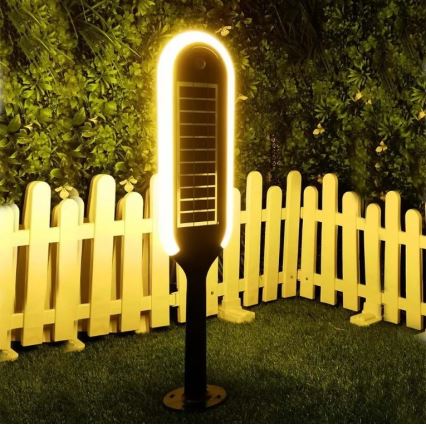 LED Solar lamp with sensor BOLLARD LED/5W/5,5V 70 cm 3000K IP65 2000 mAh