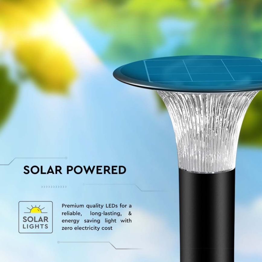 LED Solar lamp with sensor LED/15W/3,2V 4000K/6000K IP65 6000 mAh
