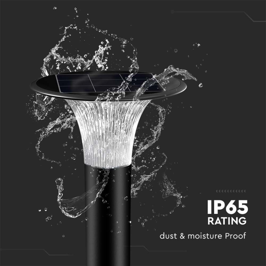 LED Solar lamp with sensor LED/15W/3,2V 4000K/6000K IP65 6000 mAh