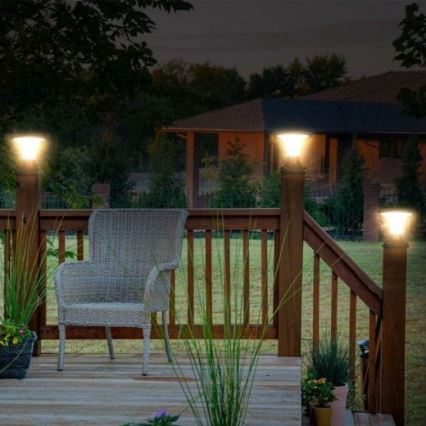 LED Solar lamp with sensor LED/15W/3,2V 4000K/6000K IP65
