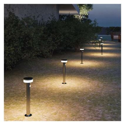 LED Solar lamp with sensor LED/2W/3,7V 1200 mAh IP44 50 cm