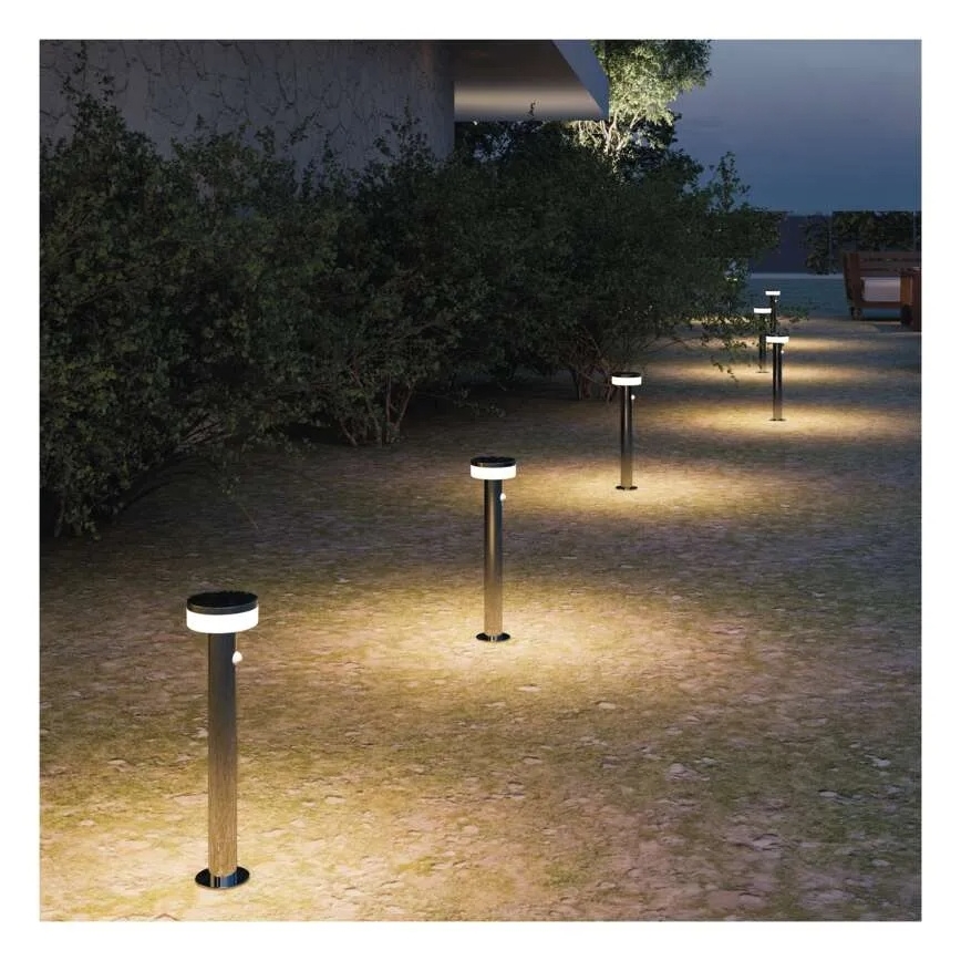 LED Solar lamp with sensor LED/2W/3,7V 1200 mAh IP44 50 cm