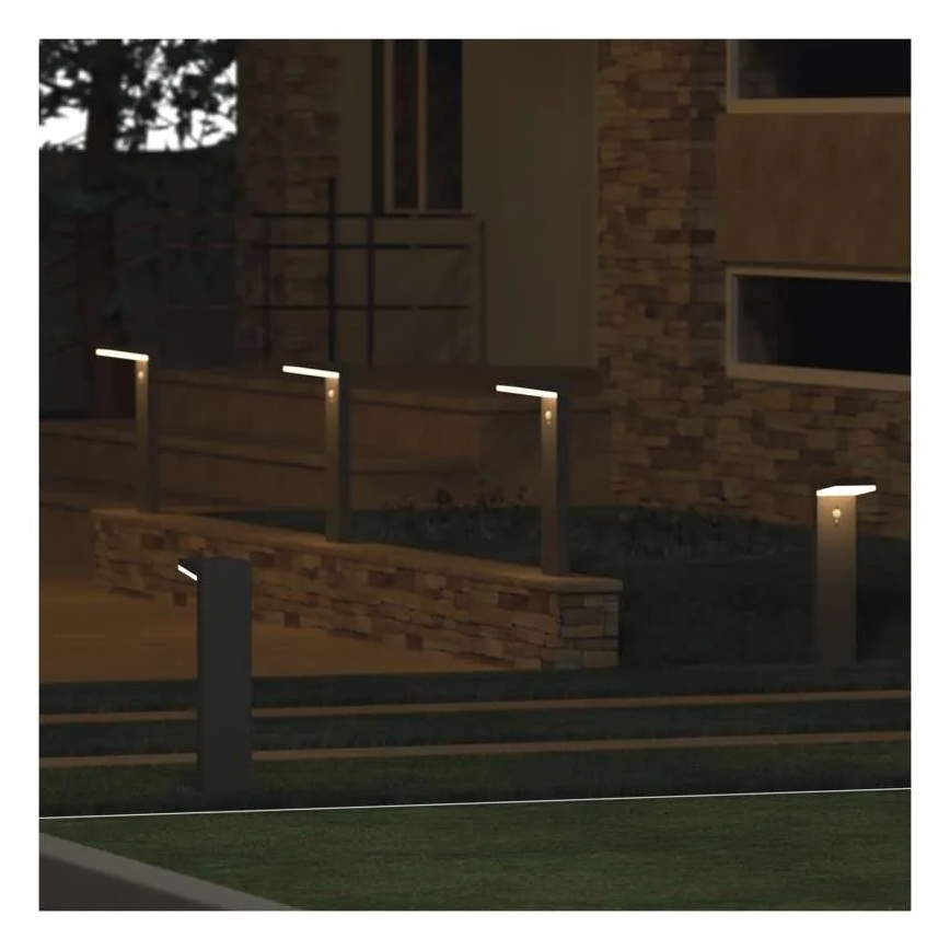 LED Solar lamp with sensor LED/4,4W/3,7V 2200 mAh IP44